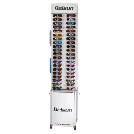 Floor display XL - 80 glasses + reserve box