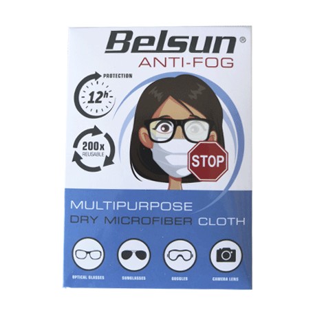 Belsun "Anti-fog" microfibre pouch